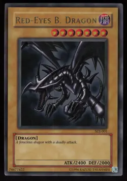 Red-Eyes Black Dragon SDJ-001 Ultra Rare Starter Deck: Joey Yu-Gi-Oh - Image 1