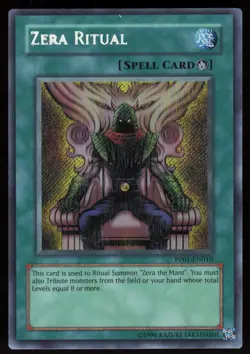 Zera Ritual PP01-EN010 Secret Rare Premium Pack (TCG) Yu-Gi-Oh - Image 1