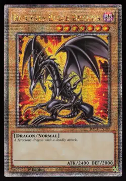 Red-Eyes Black Dragon RA04-EN109 (7th) QCR 1st Edition Yu-Gi-Oh - Image 1