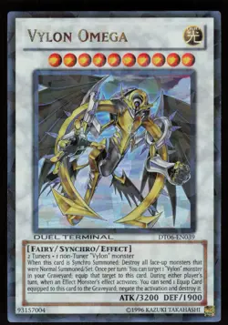 Vylon Omega DT06-EN039 Duel Terminal Ultra Rare Yu-Gi-Oh - Image 1