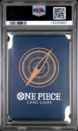 2025 ONE PIECE OP11-A FIST OF DIVINE SPEED ALTERNATE ART VINSMOKE REIJU PSA 10 - Image 2