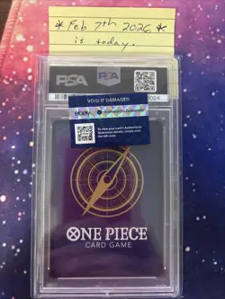 2024 One Piece TCG OP09 Manga Alternate Art, English, PSA 10 - Image 2
