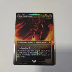 Fire Lord Azula (0334) (Borderless) [Avatar: The Last Airbender] Foil Near Mint - Image 1