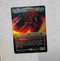 MTG Fire Lord Azula (0334) (Borderless) FOIL Avatar: The Last Airbender NM/MINT - Image 1