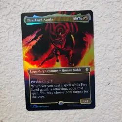 MTG Fire Lord Azula (0334) (Borderless) FOIL Avatar: The Last Airbender NM/MINT - Image 3