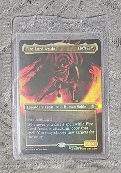 Fire Lord Azula (0334) (Borderless) Avatar: The Last Airbender Foil - Image 1