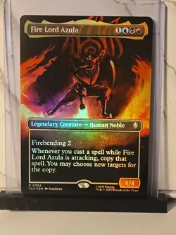 Fire Lord Azula (0334) (Borderless) Avatar: The Last Airbender Foil - Image 1