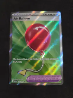 Air Balloon 166/132 Full Art Ultra Rare Holo Mega Evolution Pokemon TCG - Image 1