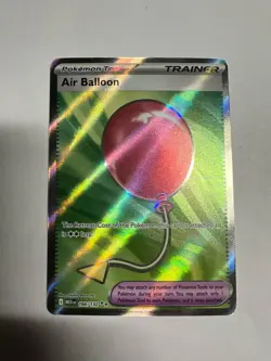 Air Balloon 166/132 Full Art Ultra Rare Holo Mega Evolution Pokemon TCG - Image 1