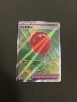 Air Balloon 166/132 Full Art Ultra Rare Holo Mega Evolution Pokemon TCG - Image 1