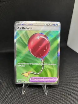 Air Balloon 166/132 Full Art Ultra Rare Holo Mega Evolution Pokemon TCG - Image 1