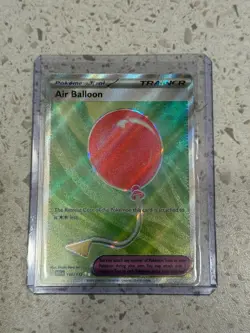 Air Balloon 166/132 Full Art Ultra Rare Holo Mega Evolution Pokemon TCG - Image 1