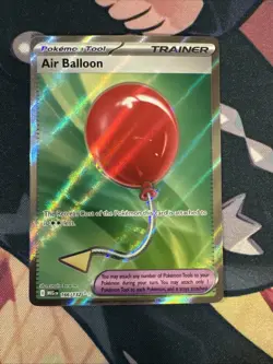 Air Balloon 166/132 Full Art Ultra Rare Holo Mega Evolution Pokemon TCG - Image 1