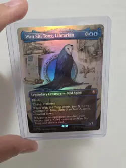Wan Shi Tong, Librarian Borderless Foil Avatar The Last Airbender MTG TLA #0320 - Image 1