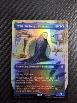 Wan Shi Tong, Librarian (Borderless) Foil - Avatar: The Last Airbender MTG #0320 - Image 1