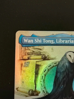 MTG Wan Shi Tong, Librarian TLA Avatar: The Last Airbender Borderless Foil 0320 - Image 2