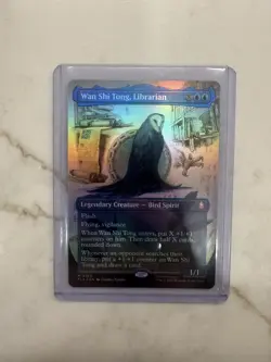 MTG Wan Shi Tong, Librarian TLA Avatar: The Last Airbender Borderless FOIL 0320 - Image 2
