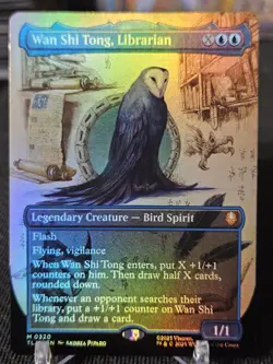 Wan Shi Tong, Librarian (Borderless) Foil -Avatar: The Last Airbender 0320 MTG - Image 1