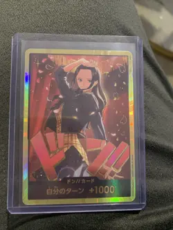 Gold DON !! Card Nico Robin Gold EB03 Heroines Edition ONE PIECE Card Japanese - Image 1