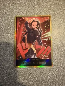 Gold DON !! Card Nico Robin Gold EB03 Heroines Edition ONE PIECE Card Japanese - Image 1