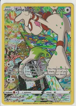 Smeargle TG10/TG30 - Trainer Gallery - Silver Tempest - Pokemon TCG - NM - Image 1