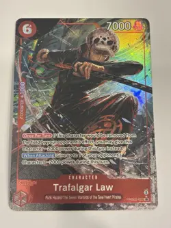 One Piece TCG | Trafalgar Law PRB02-002 Alternate Art One Piece the Best Vol. 2 - Image 1