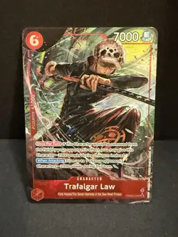One Piece TCG | Trafalgar Law PRB02-002 Alternate Art One Piece the Best Vol. 2 - Image 1