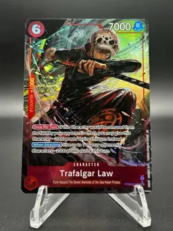 One Piece TCG | Trafalgar Law PRB02-002 Alternate Art One Piece the Best Vol. 2 - Image 1