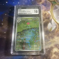 CGC 10 GEM MINT Ivysaur 167/165 ILLUSTRATION RARE 151 English Pokemon Card 193 - Image 1