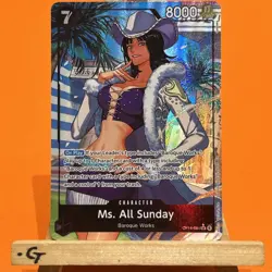 Ms. All Sunday SR (Alt Art) OP14-084 THE AZURE SEA'S SEVEN English - Image 1