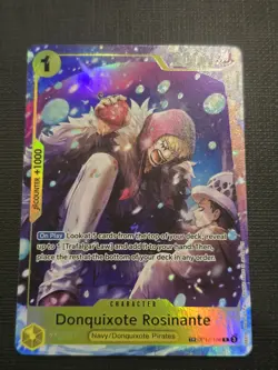 Donquixote Rosinante OP12-108 R - TR ART - One Piece TCG OP14 English - Image 1