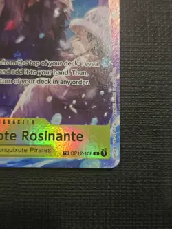 Donquixote Rosinante OP12-108 R - TR ART - One Piece TCG OP14 English - Image 2