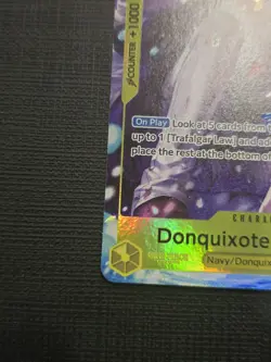 Donquixote Rosinante OP12-108 R - TR ART - One Piece TCG OP14 English - Image 3