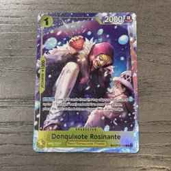 Donquixote Rosinante OP12-108 R - TR ART - One Piece TCG OP-14 OP14 English - Image 1