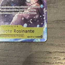 Donquixote Rosinante OP12-108 R - TR ART - One Piece TCG OP-14 OP14 English - Image 2