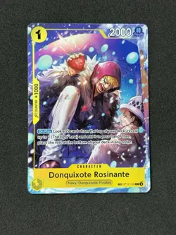 Donquixote Rosinante OP12-108 R - TR ART - One Piece TCG OP14 English - Image 1
