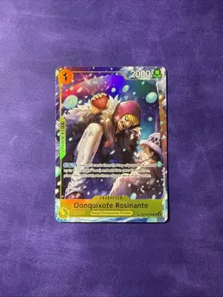 Donquixote Rosinante OP12-108 R - TR ART - One Piece TCG OP14 English - Image 1