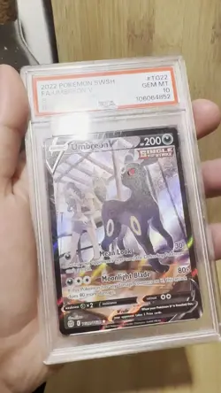 Pokemon 2022 PSA 10 Umbreon V TG22/TG30 | Brilliant Stars | FA | Gem MT | EN - Image 2