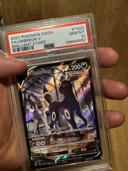 Pokemon 2022 PSA 10 Umbreon V TG22/TG30 | Brilliant Stars | FA | Gem MT | EN - Image 4