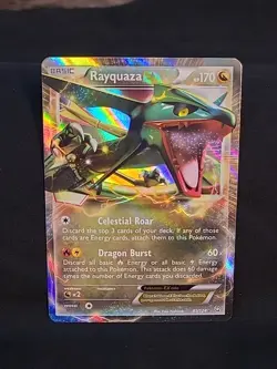 Rayquaza EX [MP] - 85/124 - Dragons Exalted - Ultra Rare Pokemon TCG - Image 1