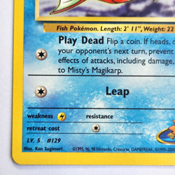 Misty's Magikarp 88/132 Pokemon TCG Gym Challenge NM Vintage 2000 Card - Image 5