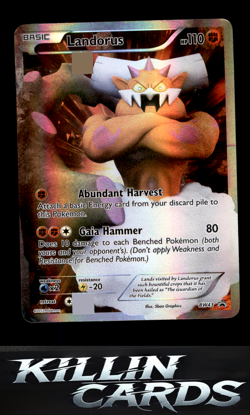 Landorus - BW43 BW43 Pokemon Promo Black and White Promos Card DM - Image 1