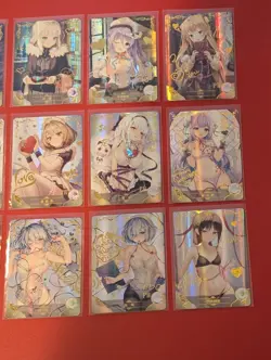 Goddess Story 5M05 Complete V-Day Promo Set Waifu Cards CCG Doujin Anime Kaguya - Image 3