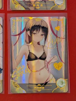Goddess Story 5M05 Complete V-Day Promo Set Waifu Cards CCG Doujin Anime Kaguya - Image 4
