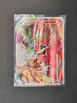 Pokemon TCG Ho-Oh Legend 112/123 Heart Gold Soul Silver Holo Foil Card Damage - Image 1