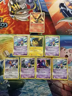 Vintage Pokemon Card Lot Holo Promo Fire Ho Oh Pikachu - Image 1