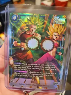 Kale FB08-032 Alternate Art Saiyan's Pride Dragon Ball Card Fusion World SR* - Image 4
