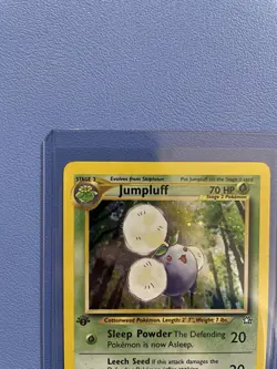 Jumpluff 7/111 - 1st Edition Holo Rare Neo Genesis Pokemon Card Lightly Played - Image 2