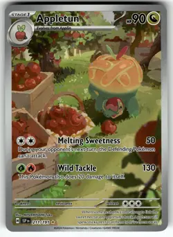 Appletun 211/191 SV08: Surging Sparks NM Pokemon Card TCG - Free Shipping - Image 1