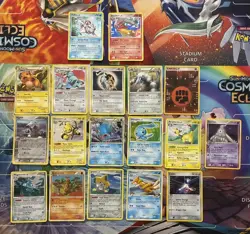 Vintage Pokemon Card Lot Holo Gyarados Salamence Raichu Arceus Jirachi - Image 1